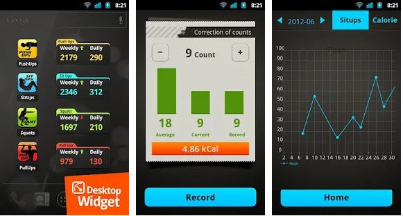Fitness apps