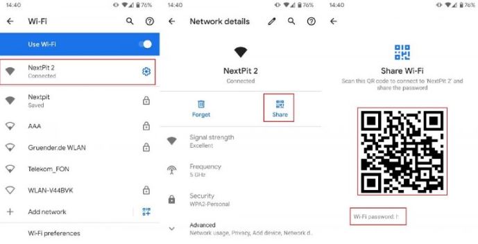 Learn how to view saved Wi-Fi passwords on Android