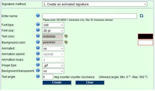 Free applications to create a digital signature