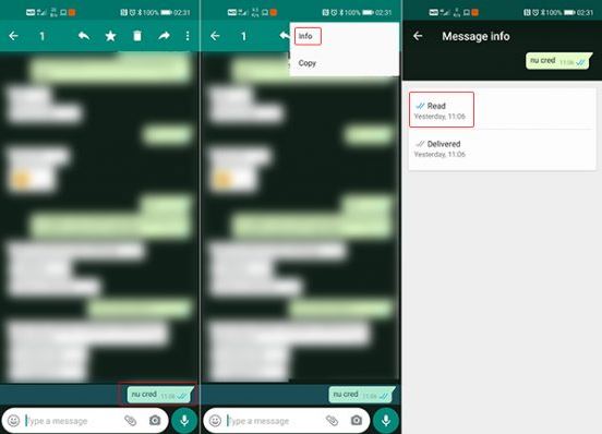 How to find out when a message was read on your Android phone