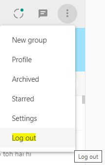 How to disconnect WhatsApp Web