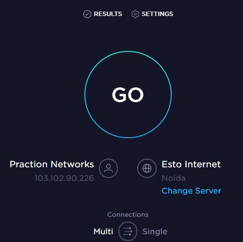 How to test the internet speed