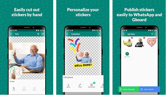 famous “WhatsApp stickers”
