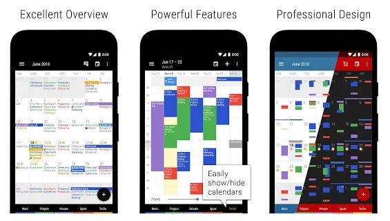 online calendar app for Android