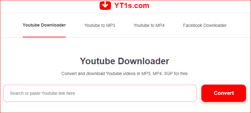 Convert and download Youtube videos in MP3, MP4, 3GP for free