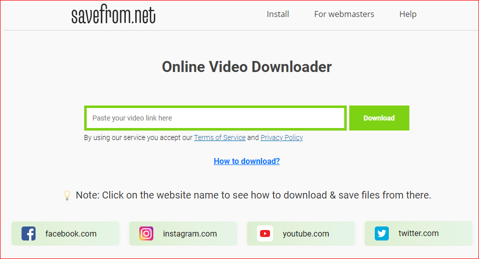 Online Video Downloader