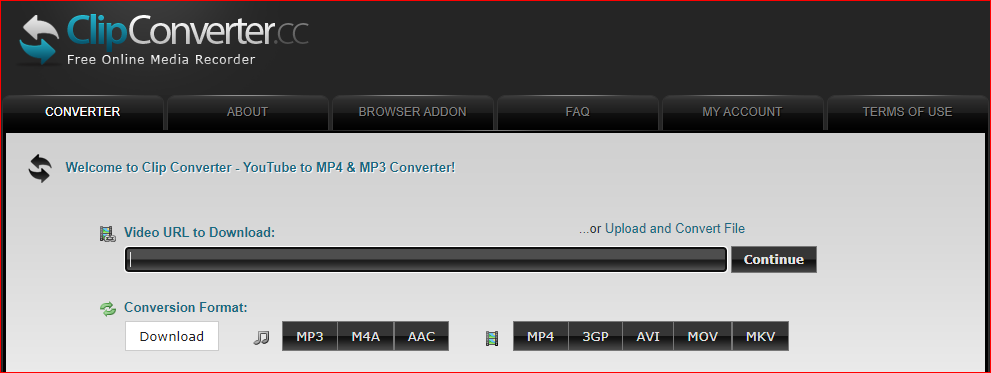 YouTube to MP4 & MP3 Converter