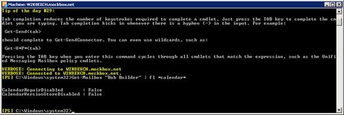 Exchange Management Shell