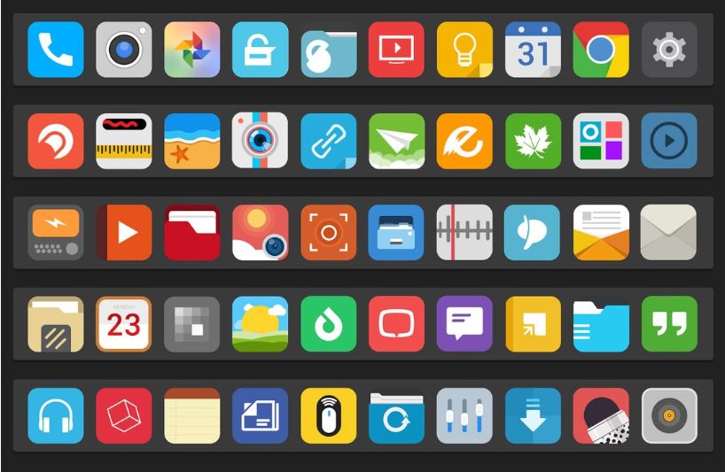 How to install application icons on Android