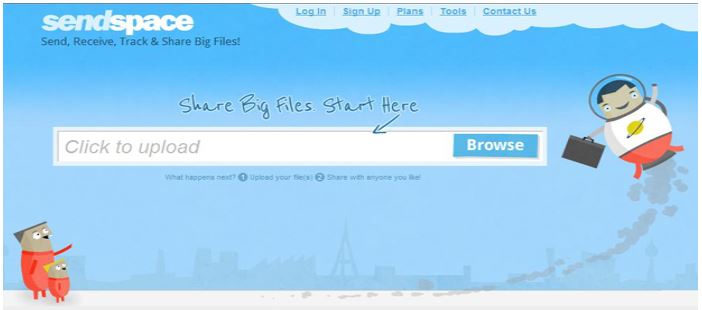 SendSpace - File Sharing Site