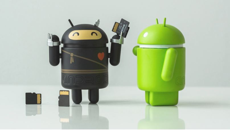 format a memory card in Android