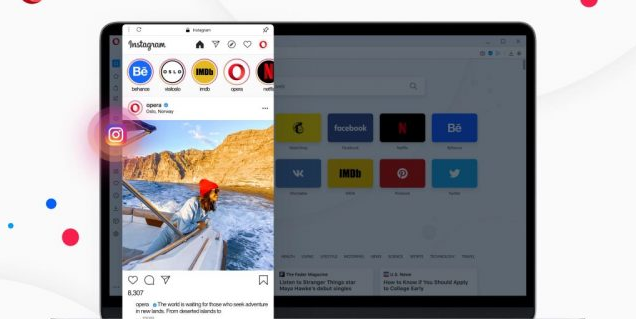 Opera integrates Instagram with PC browser