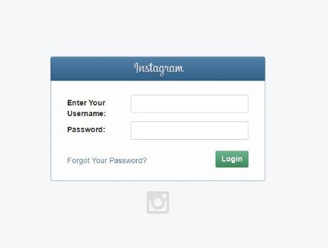 phishing page to hack