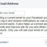 How to enter Facebook with another email